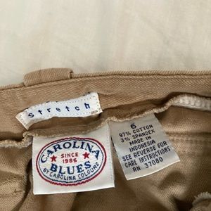 CAROLINA BLUES CARGO PANTS